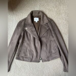 Faux Suede Women's Jacket